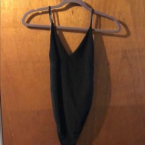 NEVER WORN Small Black bodysuit